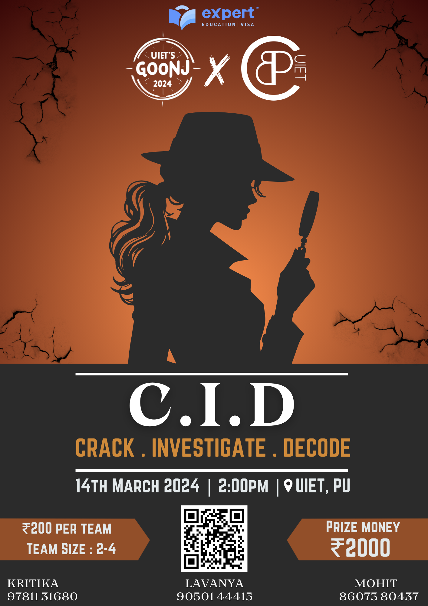 CID: Crack investigate decode