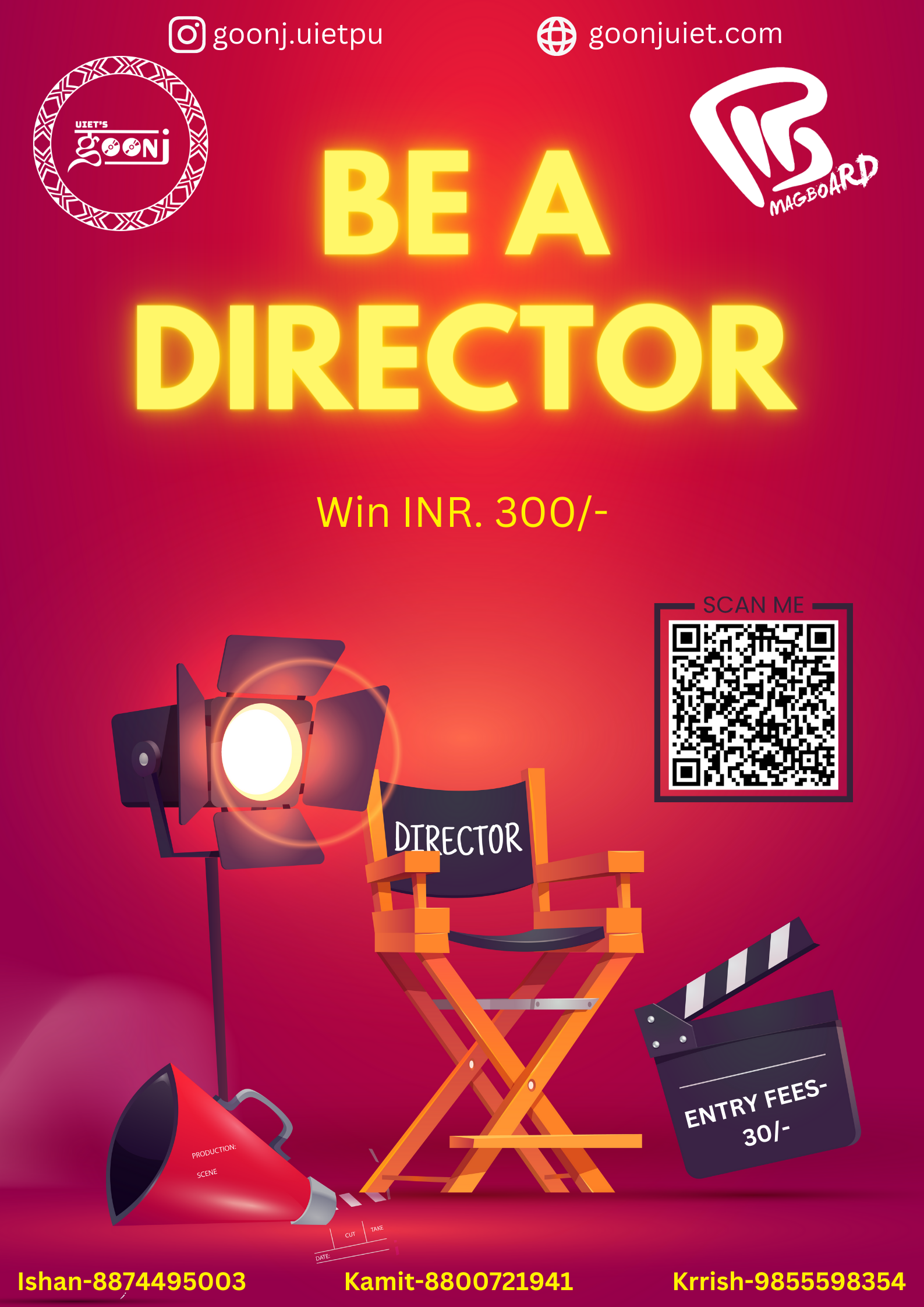 BE A DIRECTOR